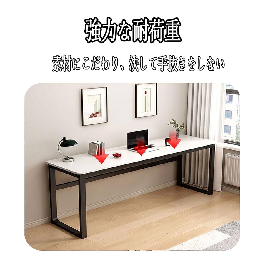 横180×縦60×高さ70 作業用長机 ホワイト長方形テーブル ② 51wmCEa2MlL._UF350,350_QL80_.jpg